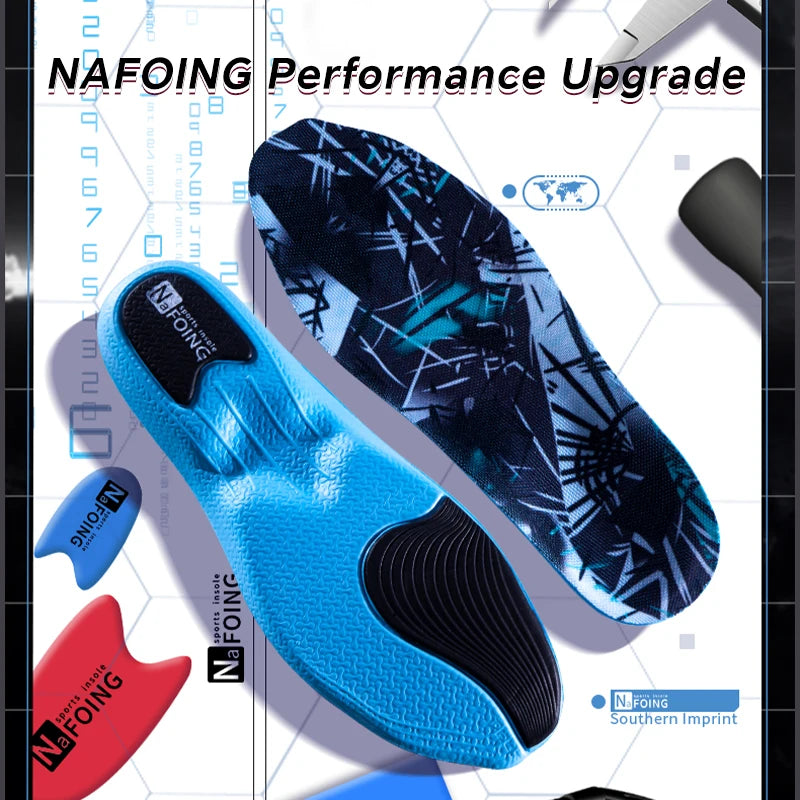 1Pair Premium EVA Orthopedic Insole For Feet Shock Absorption Deodorization Breathable Sole Pad Sport Arch Support Feet Care Beauty World Shop