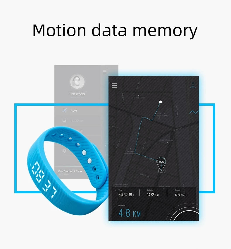 Smart Bracelet LED Digital Waterproof Smart Clock Smartband With running pedometer Monitor Smart Band Vibration Alarm Reminder Beauty World Shop