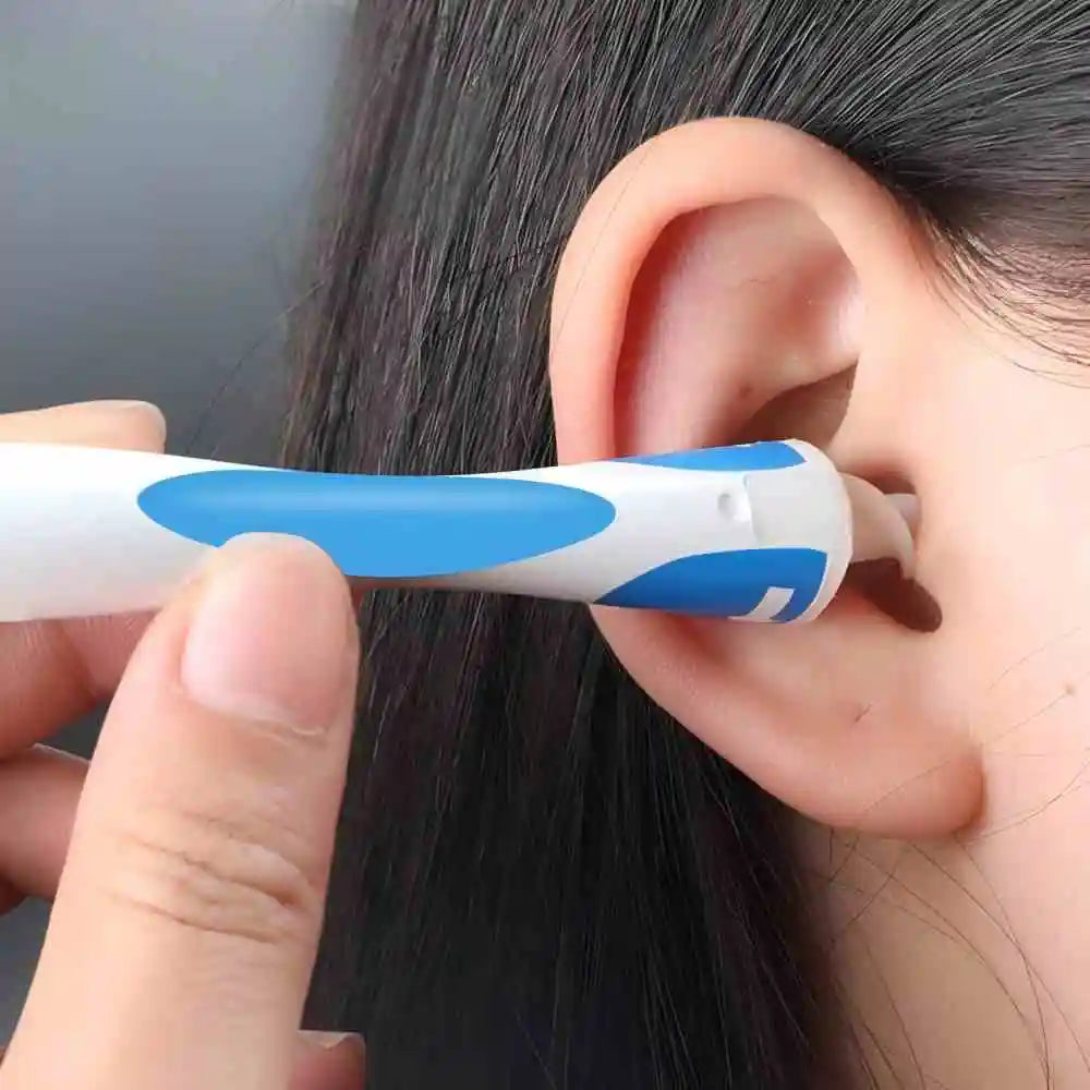 Ear Wax Remover Tool Ear Cleaner With Soft Silicone 16 Replacement Tips Simply To Grab Extract Earwax Beauty World Shop
