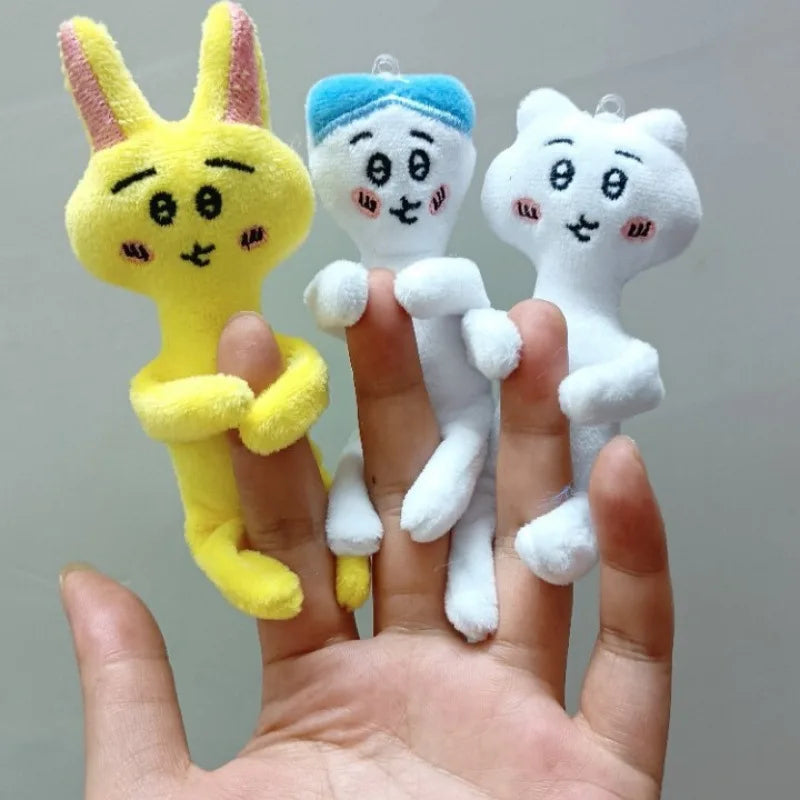 Chiikawa Super Muscle Lines Handmade Whole Body Movable School Bag Pendant Hachiware Usaqi Interesting Pendant Toys Beauty World Shop