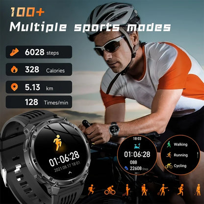 2026 New T-Rex3 Pro GPS Tracker 1100mAh Smartwatch Men 120-Day Standby Clock Rugged Outdoor Sport 10ATM Waterproof Call Watches Beauty World Shop