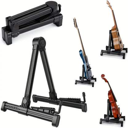 Miwayer Guitar Stand Folding A Frame Floor Universal ABS for Acoustic Classical Electric Bass Guitars Banjo Ukulele Portable Beauty World Shop