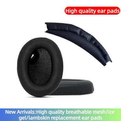 MOUDUNG Replacement Earpads Headband for Sony WH-1000XM3 WH-1000XM4 Headset Ear pads Headphones Leather Sleeve Earphone Earmuff