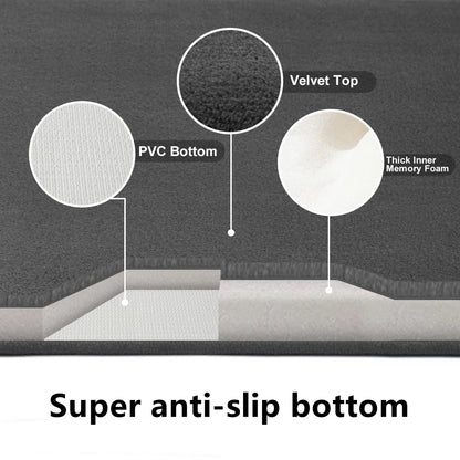 Super absorbent floor mat, super absorbent bath mat, super anti slip coral velvet bathroom floor mat, door mat Beauty World Shop