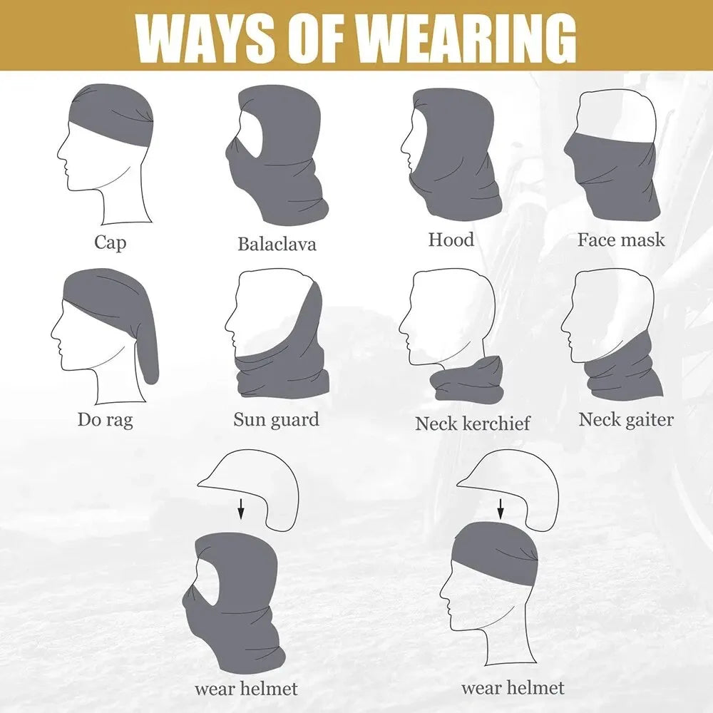 Thermal Winter Balaclava Cycling Full Face Mask Warm Outdoor Sports Motorcycle Ski Fishing Hunting Mask Fleece Scarf Cap Bandana Beauty World Shop