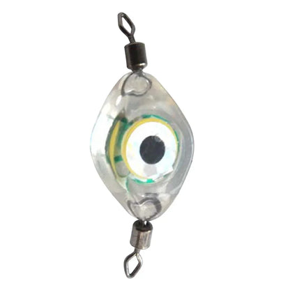 Fishing Lure Light Eye Shape Fishing Lure Light LED Waterproof Sensing Deep Drop for Seawater Freshwater for Underwater Beauty World Shop