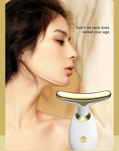 Face Neck Massager Household Lifting And Firming Facial Electric Introduction Lifting And Firming Beauty Massage Face Care Tools Beauty World Shop