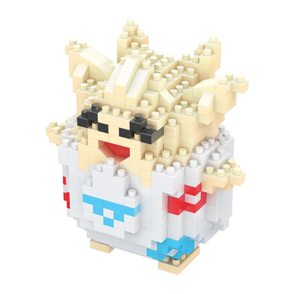75 Style Building Blocks Assembly Anime Picachu Charizard Doll Blastoise Bulbasaur Gengar Bricks Figures Toy for Kid Gift Beauty World Shop