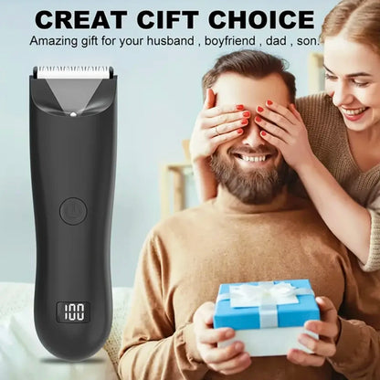 2026 Men's Body Trimmer, Electric Razor, Pubic and Underarm Hair Private Hair Trimmer, Ceramic Blade Men's Grooming Kit Beauty World Shop