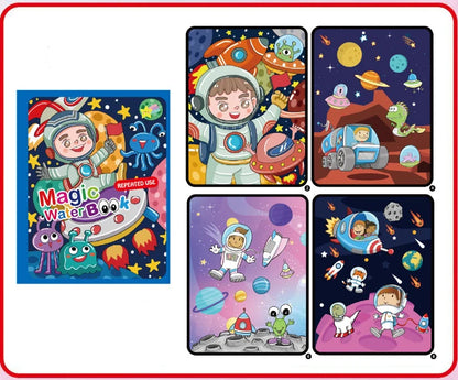 NEW Kids Magic Water Drawing Books Coloring Books Painting Toys for Kids Birthday Christmas New Year Gift for Boys and Girls Beauty Fashion