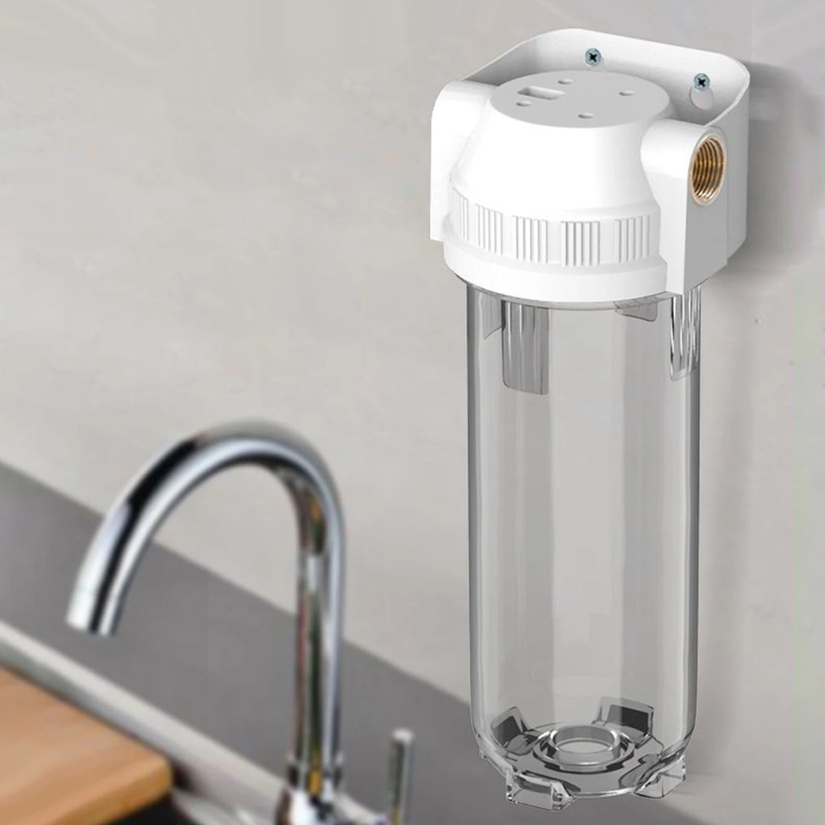 10 inch Proof Bottle Filter, Replaceable Transparent PET Water Filters for Kitchen Water Purifiers Home Appliance Accessories Beauty World Shop