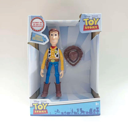 HOT Disney Toy Story 3 Buzz Lightyear Woody Anime Figure Toy Model Statue Ornament Pendant Action Doll Collection Kids Xmas Gift Beauty World Shop