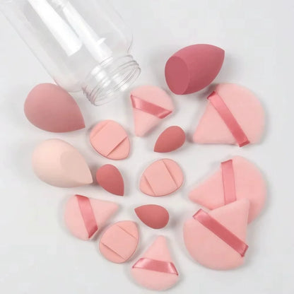 12/15Pcs Makeup Sponge Cosmetic Puff Foundation Sponges Blender Beauty Egg Powder Puffs Women Make Up Accessories Makeup Tools Beauty World Shop