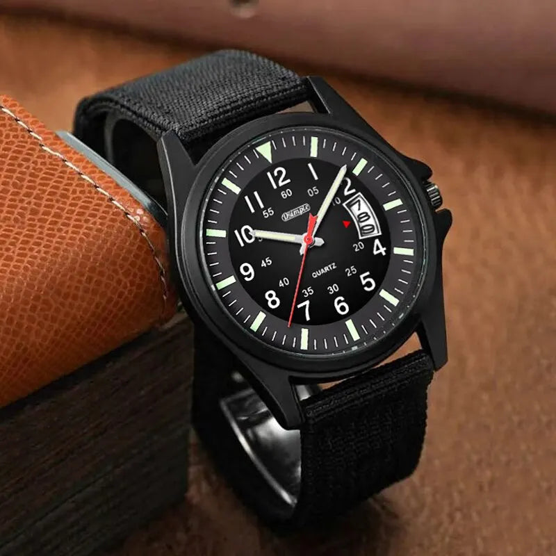 Reloj Hombre 2023 Fashion Mens Nylon Watches Luxury Men Army Military Quartz Watch Calendar Date Wristwatch Relogio Masculino Beauty World Shop