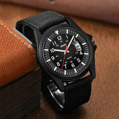 Reloj Hombre 2023 Fashion Mens Nylon Watches Luxury Men Army Military Quartz Watch Calendar Date Wristwatch Relogio Masculino Beauty World Shop