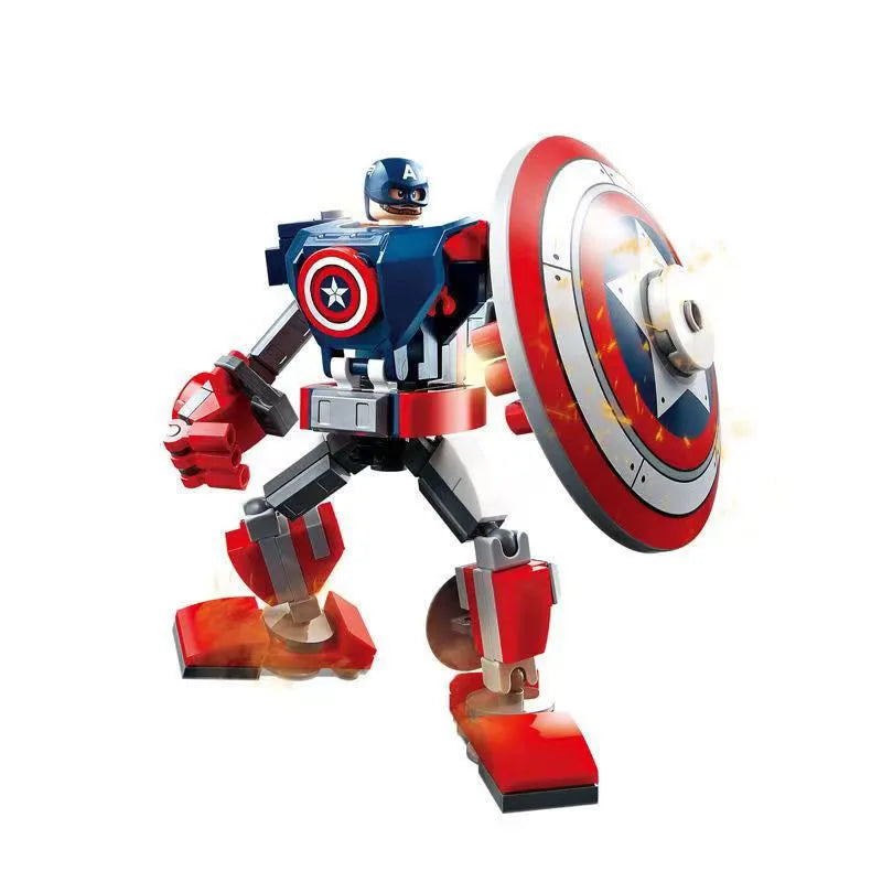 76270 76302 Superhero Bricks Avengers Thor Iron Man Thanos Assemble Compatible Action Figure Toy Building Blocks Model Ornament Beauty World Shop