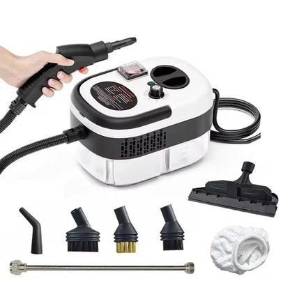 Portable Handheld Steam Cleaner High Temperature Pressurized Steam Cleaning Machine With Brush Heads For Kitchen Car Beauty World Shop