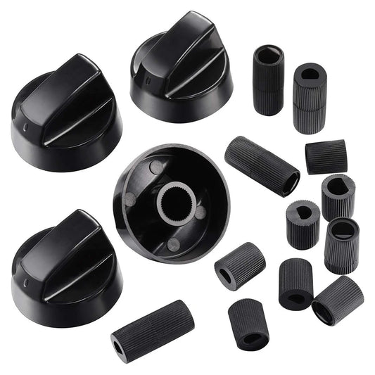 Control Knobs With Adapters Versatile Control Knobs Set Knobs & 12 PCS Adapters For Stoves & Ovens Control Knob Beauty World Shop