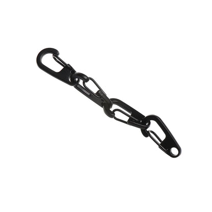 4/10Pcs Carabiner D-Ring Key Chain Spring Clips Mini Aluminium Alloy Hang Buckle Survival EDC Gear Outdoor Camping Keyring Tool Beauty World Shop