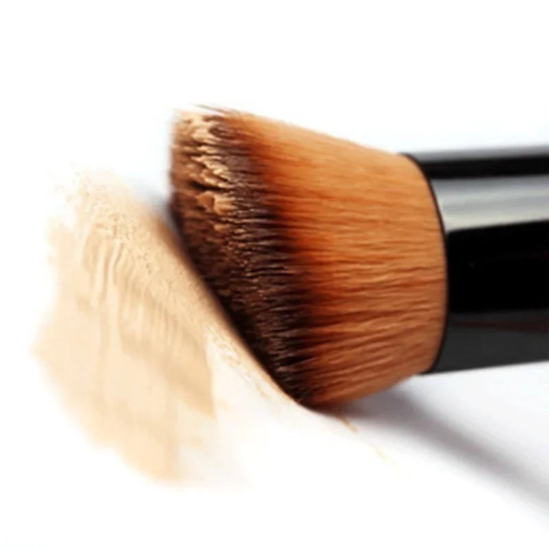 1Pc Foundation Makeup Brush Professional Cosmetic Beauty Make Up Tools Kabuki Powder Blush Foundation Flat Top Brush Beauty World Shop