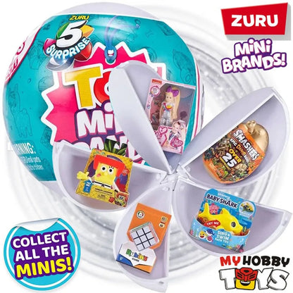 Zuru Mini Brands Toys 5 Surprise Mini Brands Toy Original Supermarket Miniature Toy  Miniature Toys Mystery Blind Box Series 1 Beauty World Shop