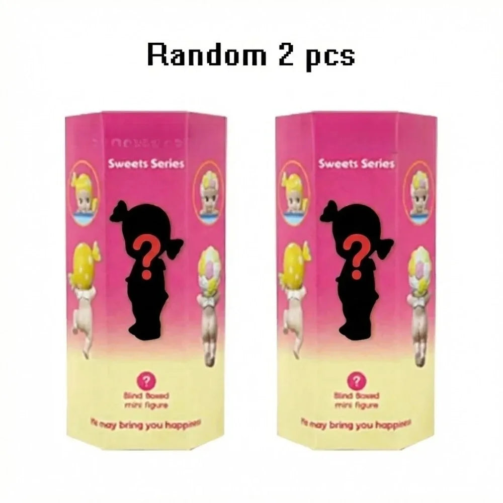 Random Angel Hobbies Anime Figures Blind Box Dolls Toys Phone Case Desk Decor Collection Children's Birthday Surprises Gifts Beauty World Shop