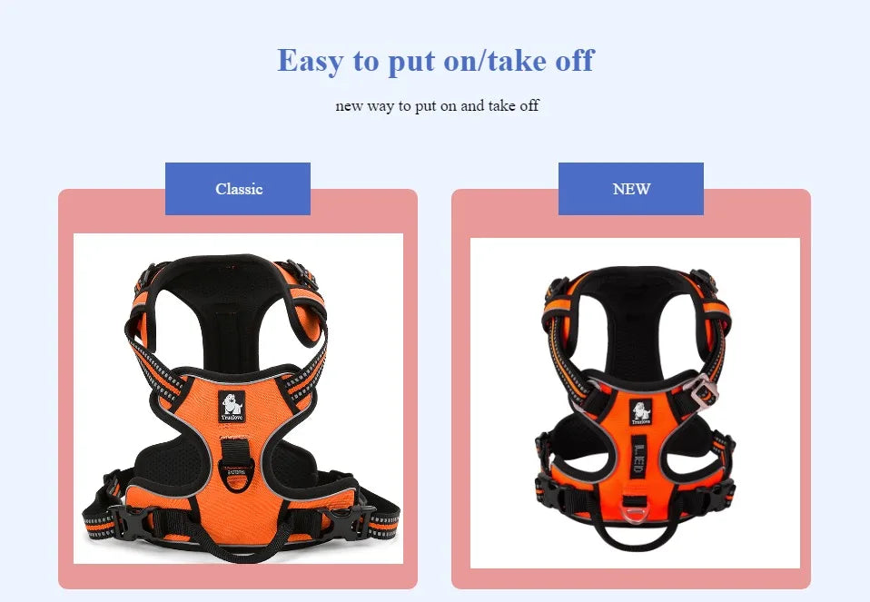 Truelove Pet Harness Small Medium Large Split Dog Fashion Outdoor Dropshipping Beauty World Shop