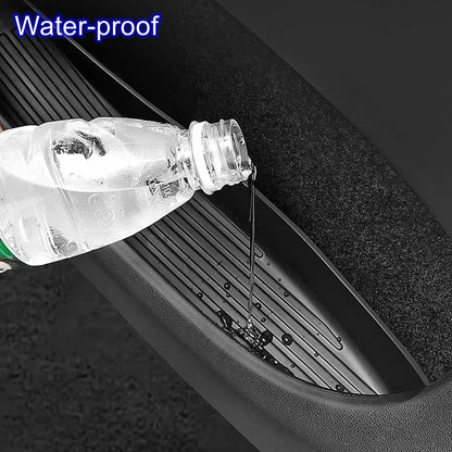 Door Side Storage Box Front Rear Door Handle Armrest Tray Organizer for Tesla Model 3 and Model Y Juniper 2025 Car Accessories Beauty World Shop