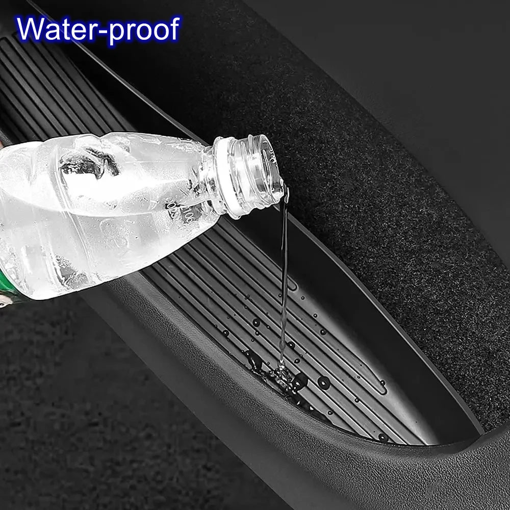 Door Side Storage Box Front Rear Door Handle Armrest Tray Organizer for Tesla Model 3 and Model Y Juniper 2025 Car Accessories Beauty World Shop