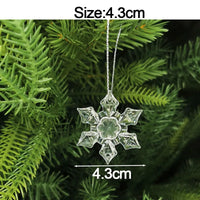 4.3cm Snowflake