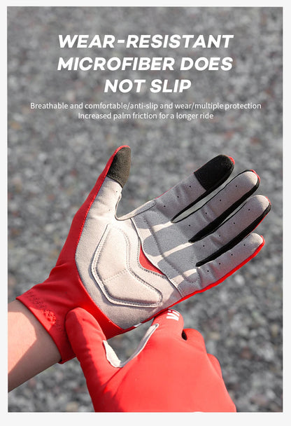 1 Pair Breaking Wind Cycling Gloves Anti-slip Bicycle Mittens Racing Road Bike Glove MTB Biciclet Guantes Ciclismo Beauty World Shop