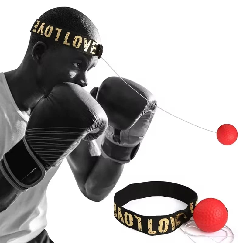 Headworn Speed Ball Boxing Magic Ball Reaction Ball Fight Training Coordination Ability Vent Fist Speed Precision Decompression Beauty World Shop