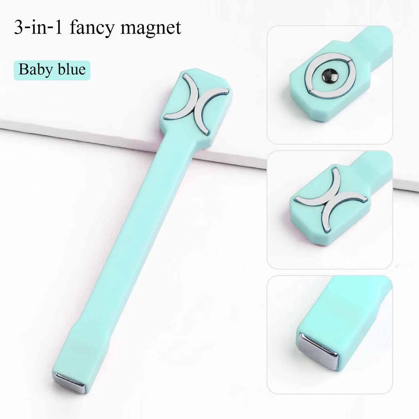 3 In 1 Multifunctional Strong Cat Eye Magnet UV/LED Gel Nail Magnetic Stick for Nail Art Design Manicure Special Tools Beauty World Shop