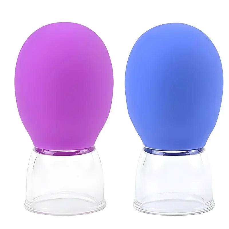 Silicone Cupping Massage Cup For Body Face Neck Eye Massager Vacuum Tank Body Facial Care, Anti-aging Beauty Tool Beauty World Shop