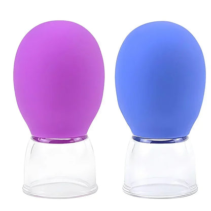 Silicone Cupping Massage Cup For Body Face Neck Eye Massager Vacuum Tank Body Facial Care, Anti-aging Beauty Tool Beauty World Shop