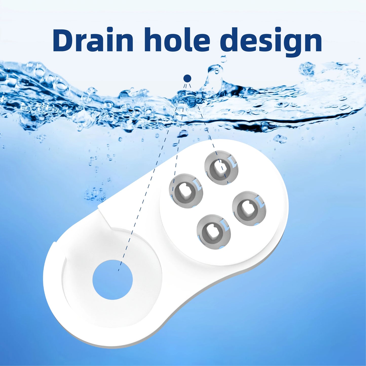 1pc-Electric Toothbrush Holder, for IO/EB Series, IO/EB Series Induction Charger, IO/EB Series Brush Head Placement Universal Beauty World Shop