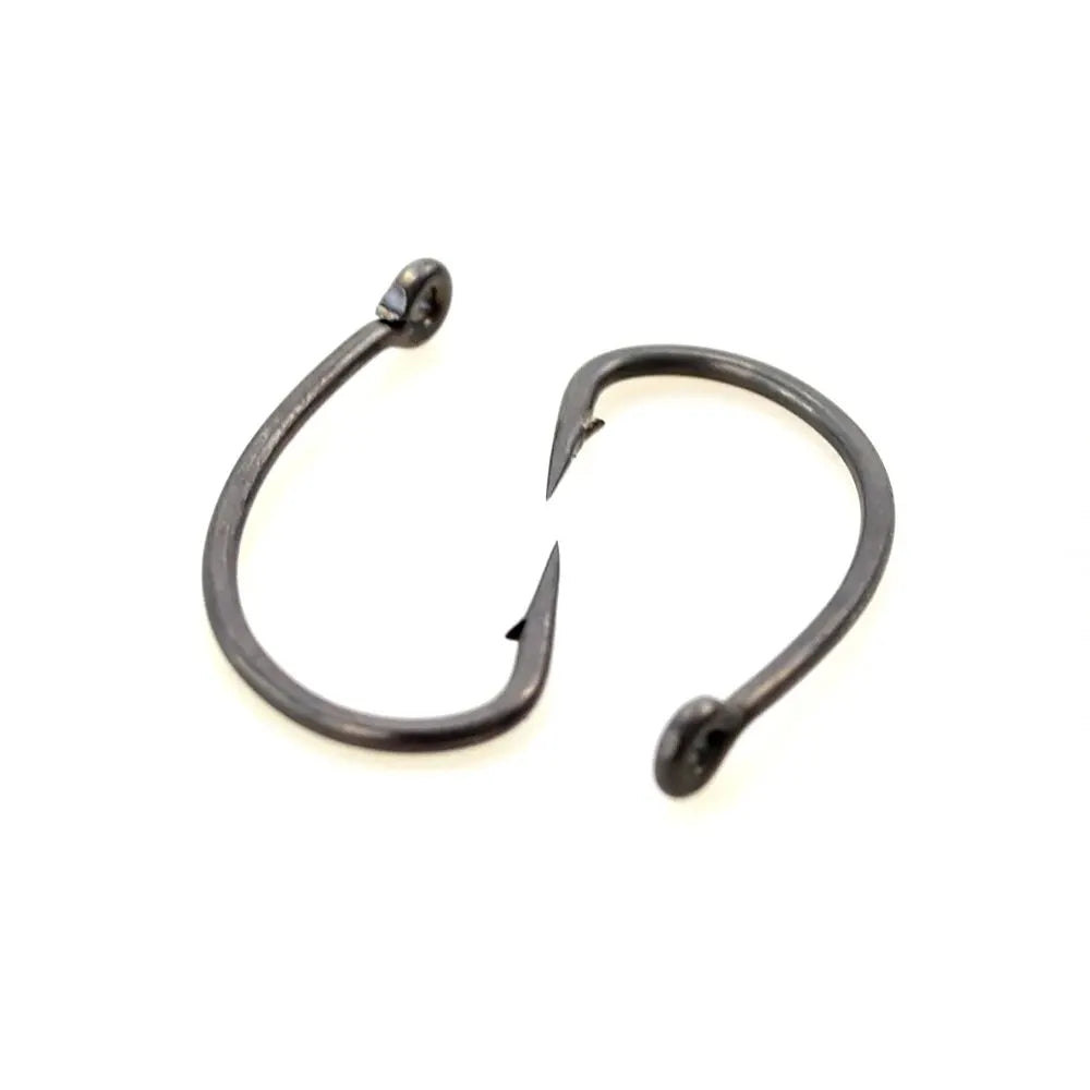 Hirisi 15x Carp Fishing Hooks With Eye Micro Barb High Carbon Steel Fish Hooks PTFE Coated Fishing Accessories X915 Beauty World Shop