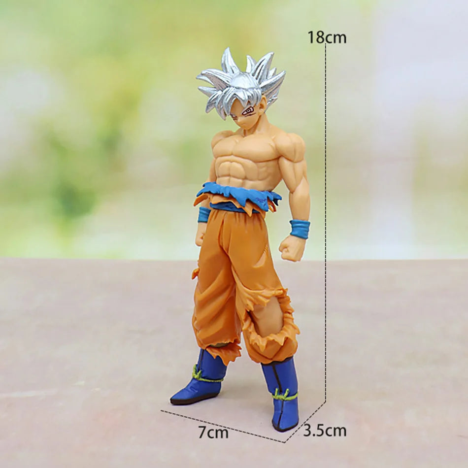18 cm Son Goku Super Saiyan Figure Anime Dragon Ball Goku DBZ Action Figure Toys Model Gifts Collectible Figurines for Kids Toys Beauty World Shop