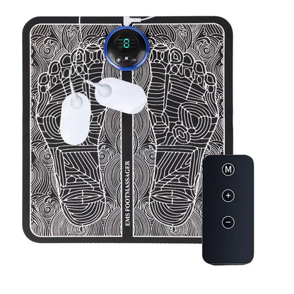 Electric Foot Massager Pad Muscle Massage Relaxation Trainer For Massage Fitness Outdoor Sport Home Family Relax Beauty World Shop