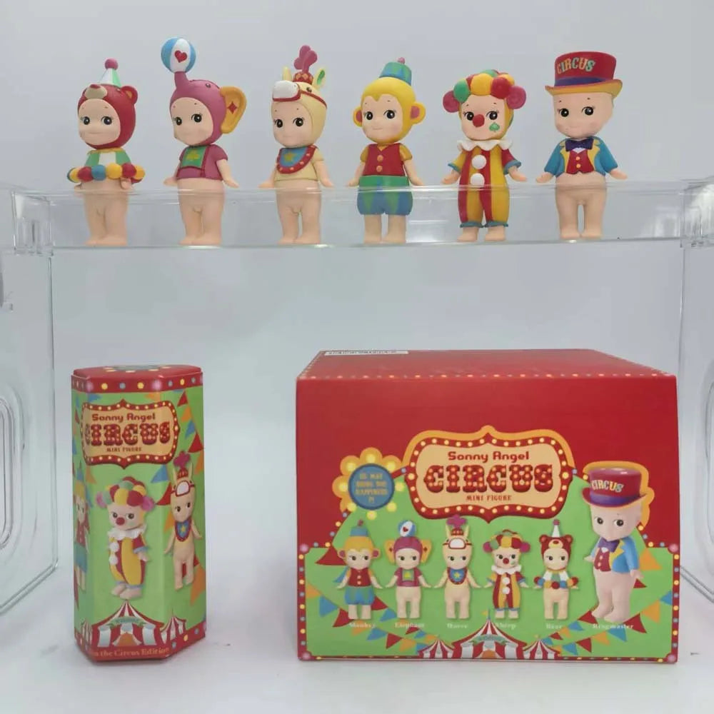 Sonny Angel Circus Series Blind box Action Figures Cute Mysterious Surprise Toy Anime Model Doll Child Christmas Gift Beauty World Shop
