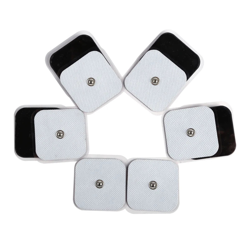 5*5cm  Unit Replacement Pads Non-woven Self Adhesive for  Patches Digital Machine Massager Body Massager Sticker Beauty World Shop