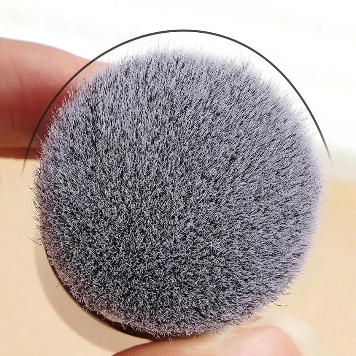 1pc Professional Face Retractable Makeup Brush,Blush Brush Foundation Brush Loose Powder Brush Synthetic Hair Ultra-Soft Doundat Beauty World Shop