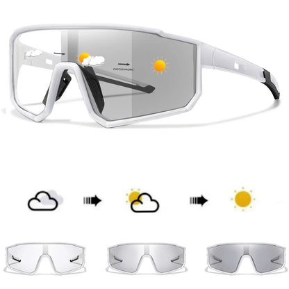 Fashion Brand Men Women Bicycle Photochromic Eyewear MTB Bike Fishing Running Cycling Sports Sunlasses Comfortable Goggles Beauty World Shop