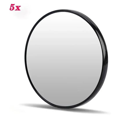 5X/10X/15X Magnifying Mirror with Suction Cup Round Cosmetics Makeup Mirror Shaving Bedroom Compact Magnification Vanity Mirrors Beauty World Shop