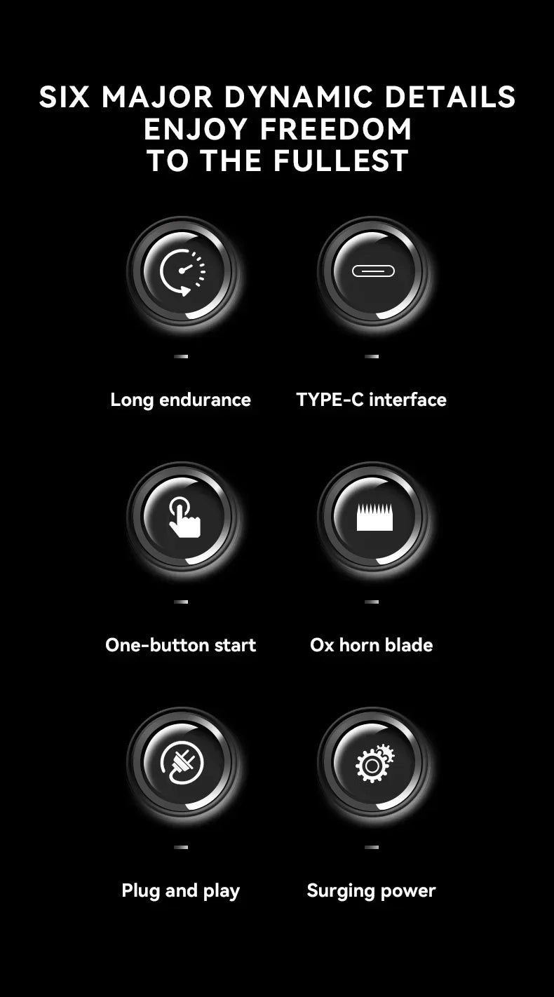 Kemei KM-2293 Hair Cutting Machine Professional Rechargeable Barber Hair Clippers Electric Hair Trimmers Cordless for Men Kemei Beauty Trend Shop