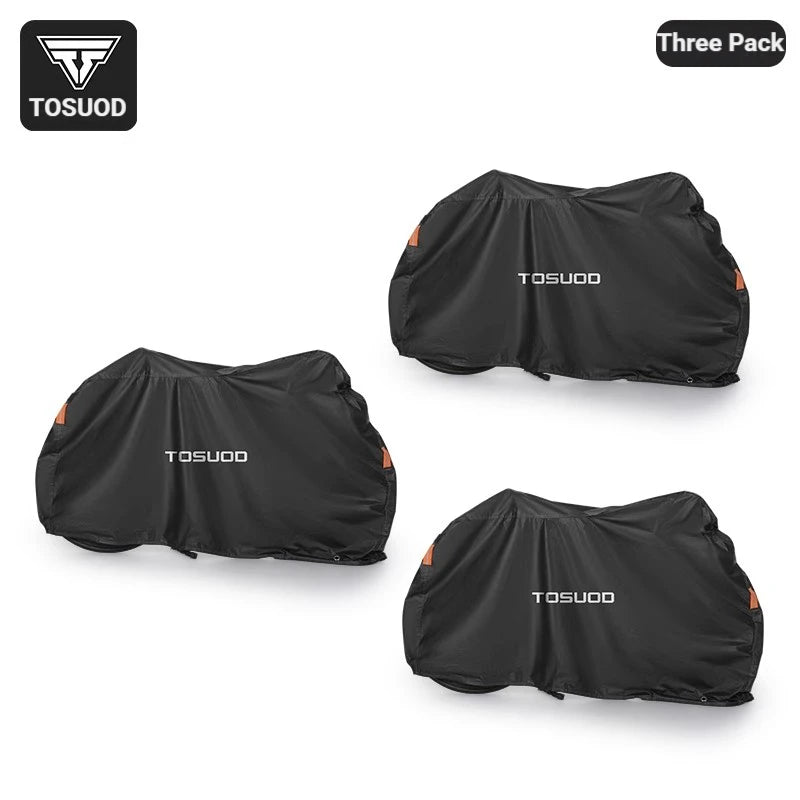 TOSUOD Thickened bike rain cover, All-Inclusive Design Rain Snow Dust  New All Weather Protective Sunshade  Protective Covers Beauty World Shop
