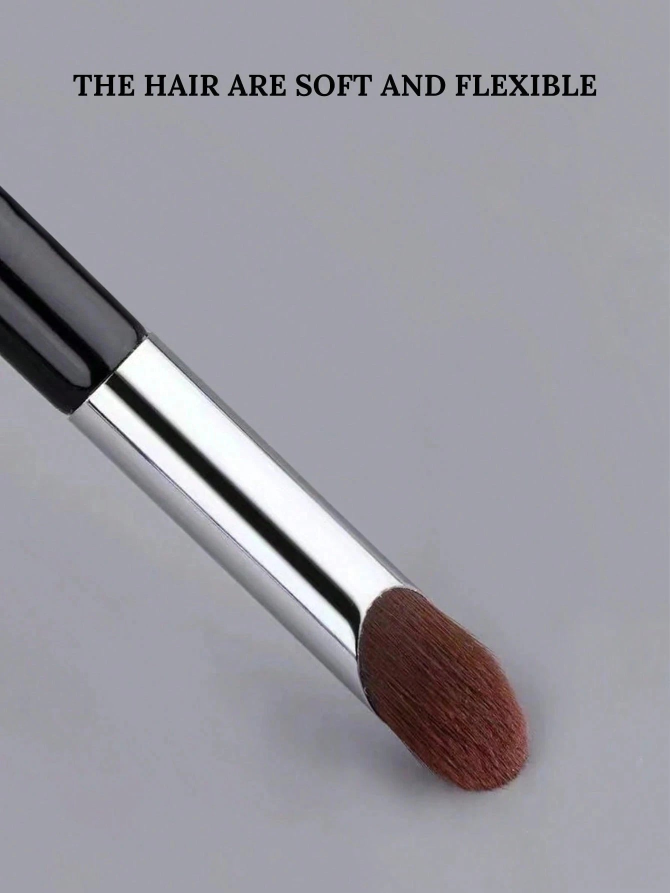 1/2/3Pcs Black Round Head Concealer Makeup Brush, Seamless Coverage For Blemishes, Acne Marks And Dark Circles Beauty World Shop