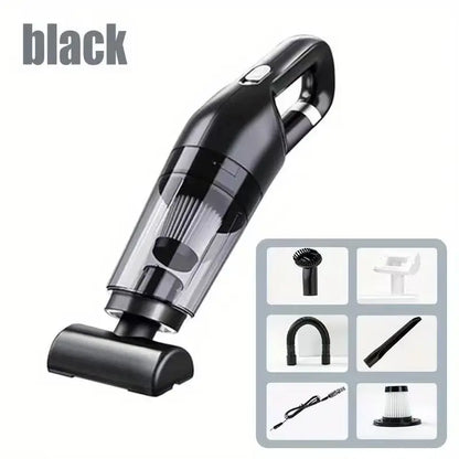 Handheld Home Vacuum Cleaner Rechargeable Portable Vacuum Cleaner Car Home Dual Purpose Wireless Dust Catcher Pet Hair 10000PA Beauty World Shop