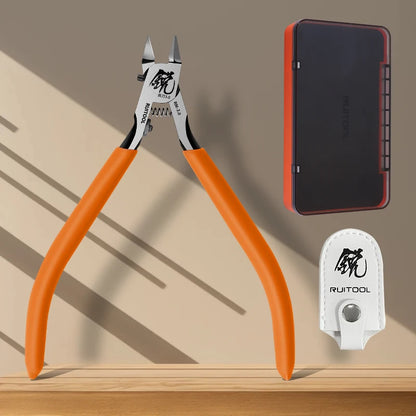 1pc Model Pliers CR-V Ultra-thin Single Blade Gundam Nipper Non-slip Grip Sprue Cutter for Plastic Model Cutting and Building Beauty World Shop