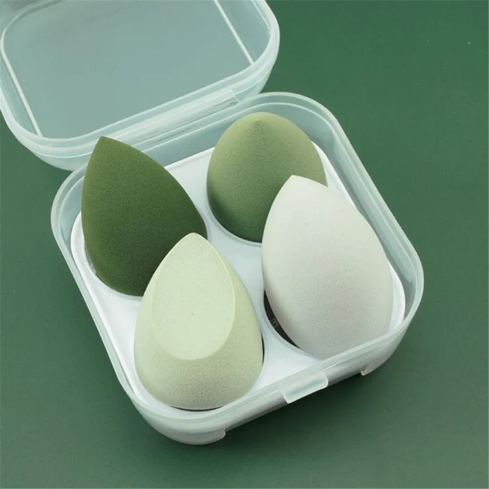 4/8pcs Makeup Sponge Blender Beauty Egg Cosmetic Puff Soft Foundation Sponges Powder Puff Women Make Up Accessories Beauty Tools Beauty World Shop